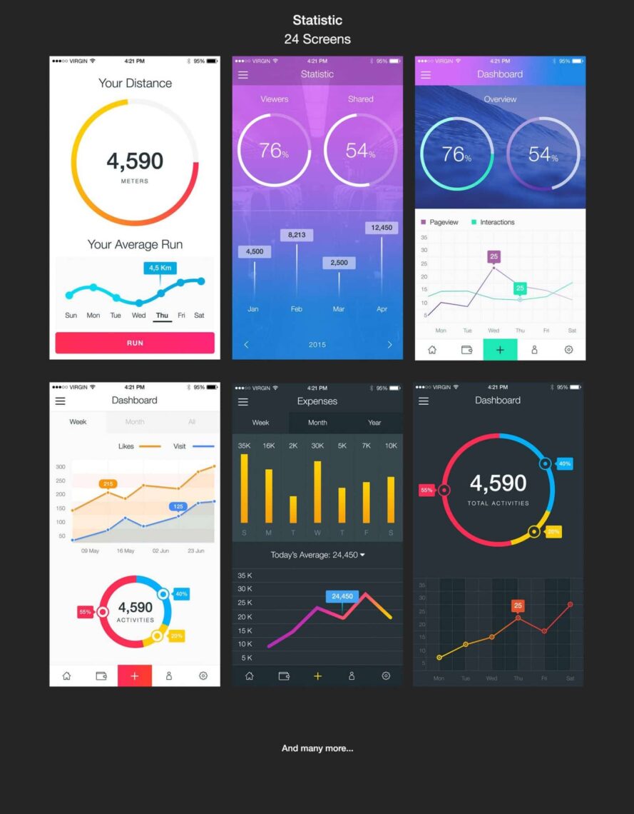 Radiant Mobile UI Kit