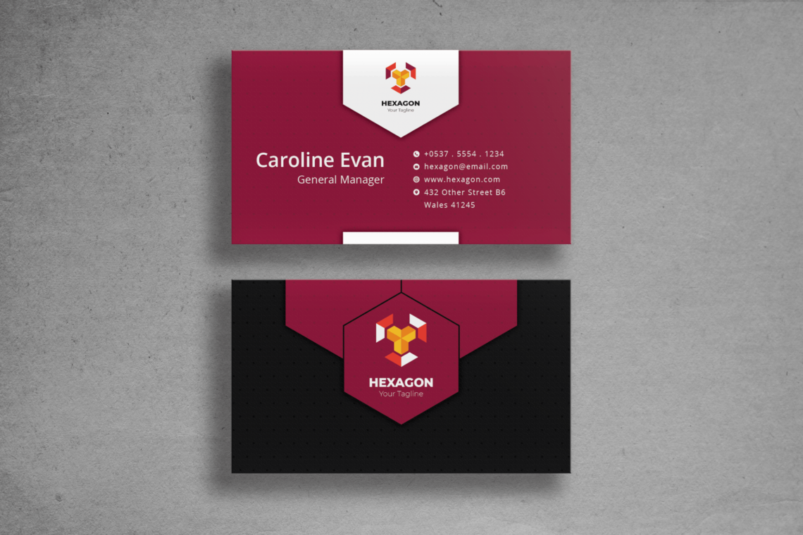 Business Card – General Manager Identity - UI Creative