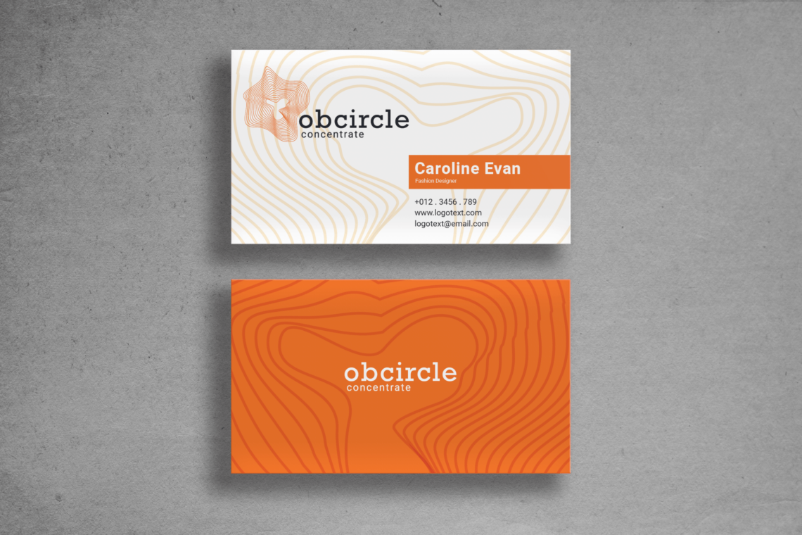 Business Card Fashion Designer Identity 