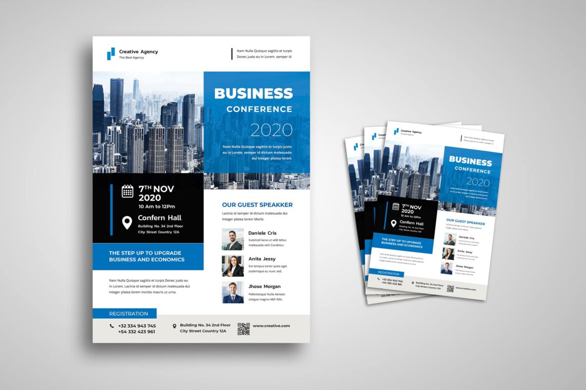 flyer template business upgrade services