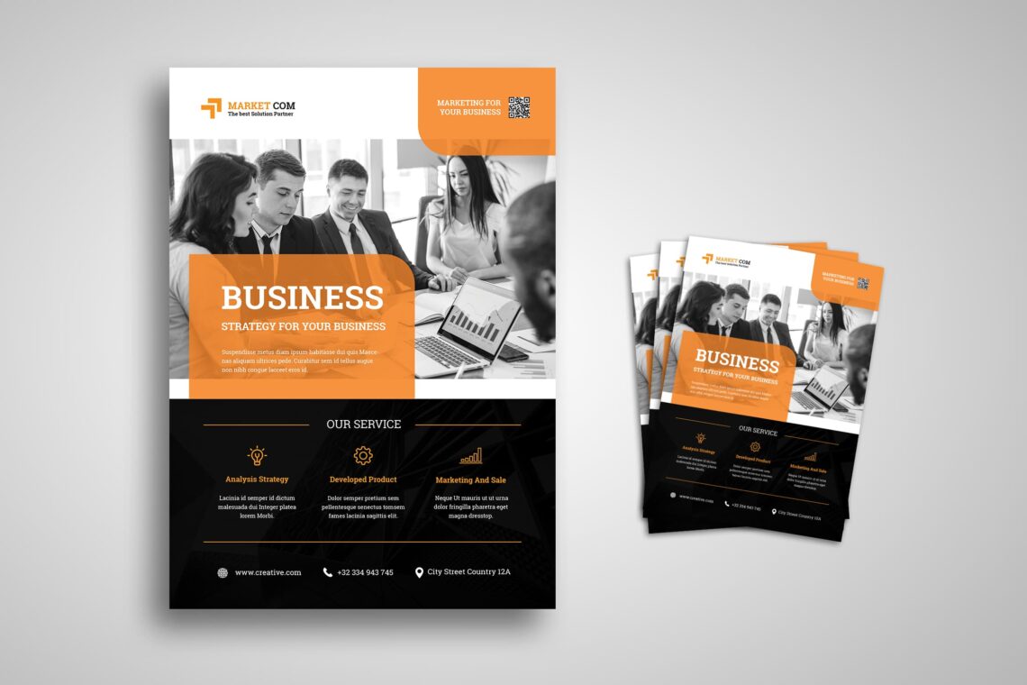 flyer template marketing sale business