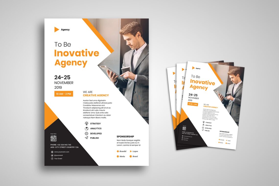 Flyer Template - Innovation Agency Promotion