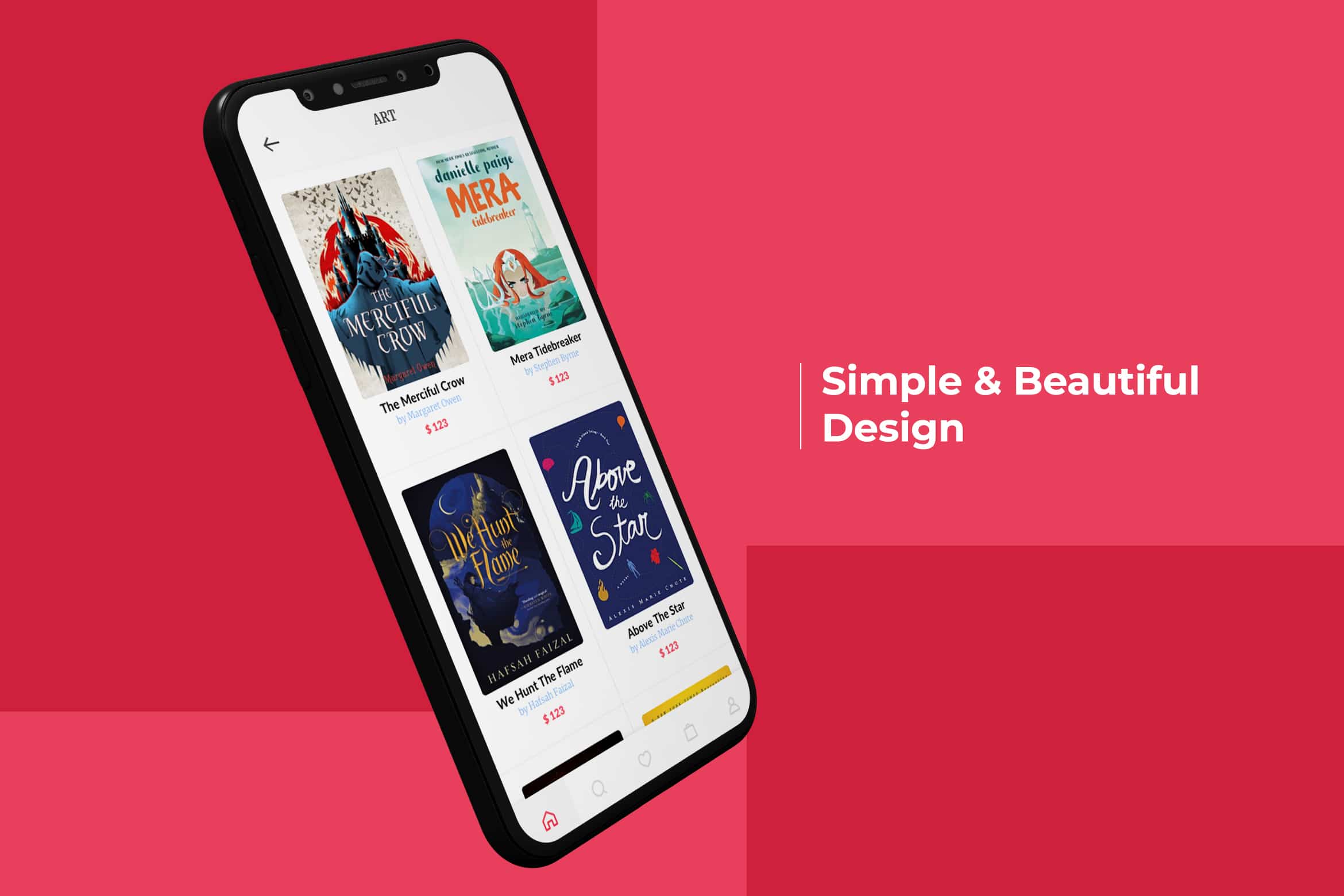 Mobile UI KIT Bookstore App