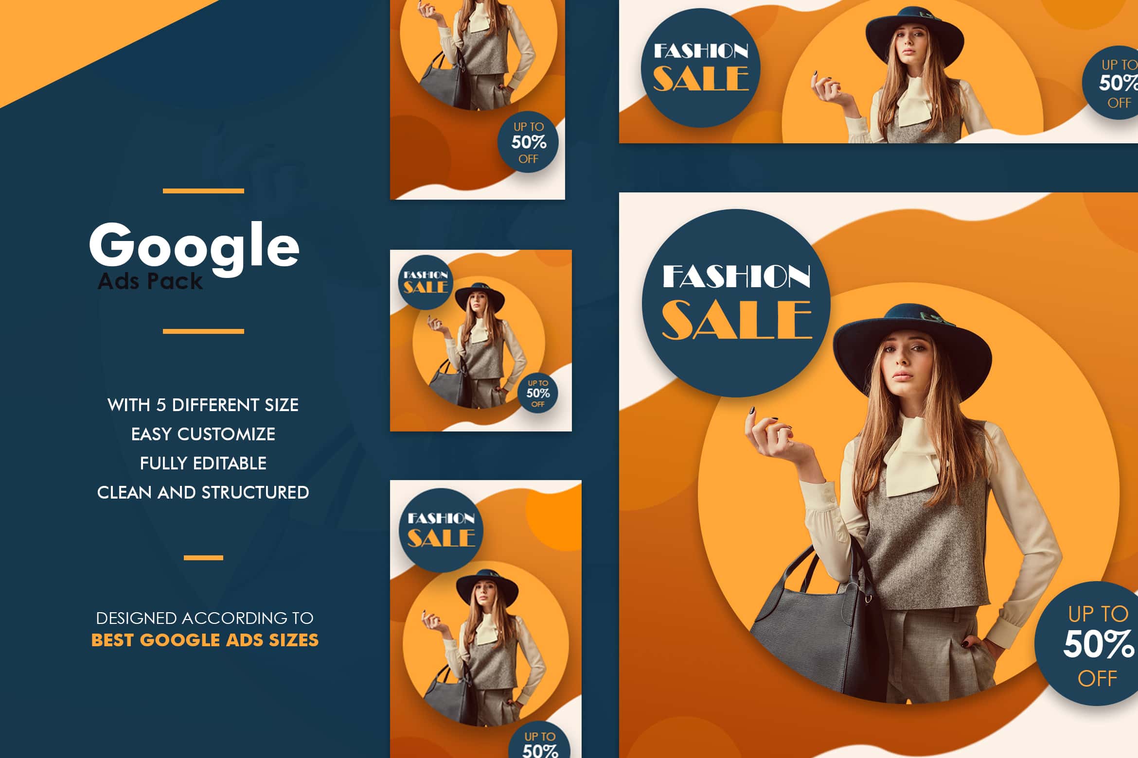 Google Ads Web Banner - Fashion Sale