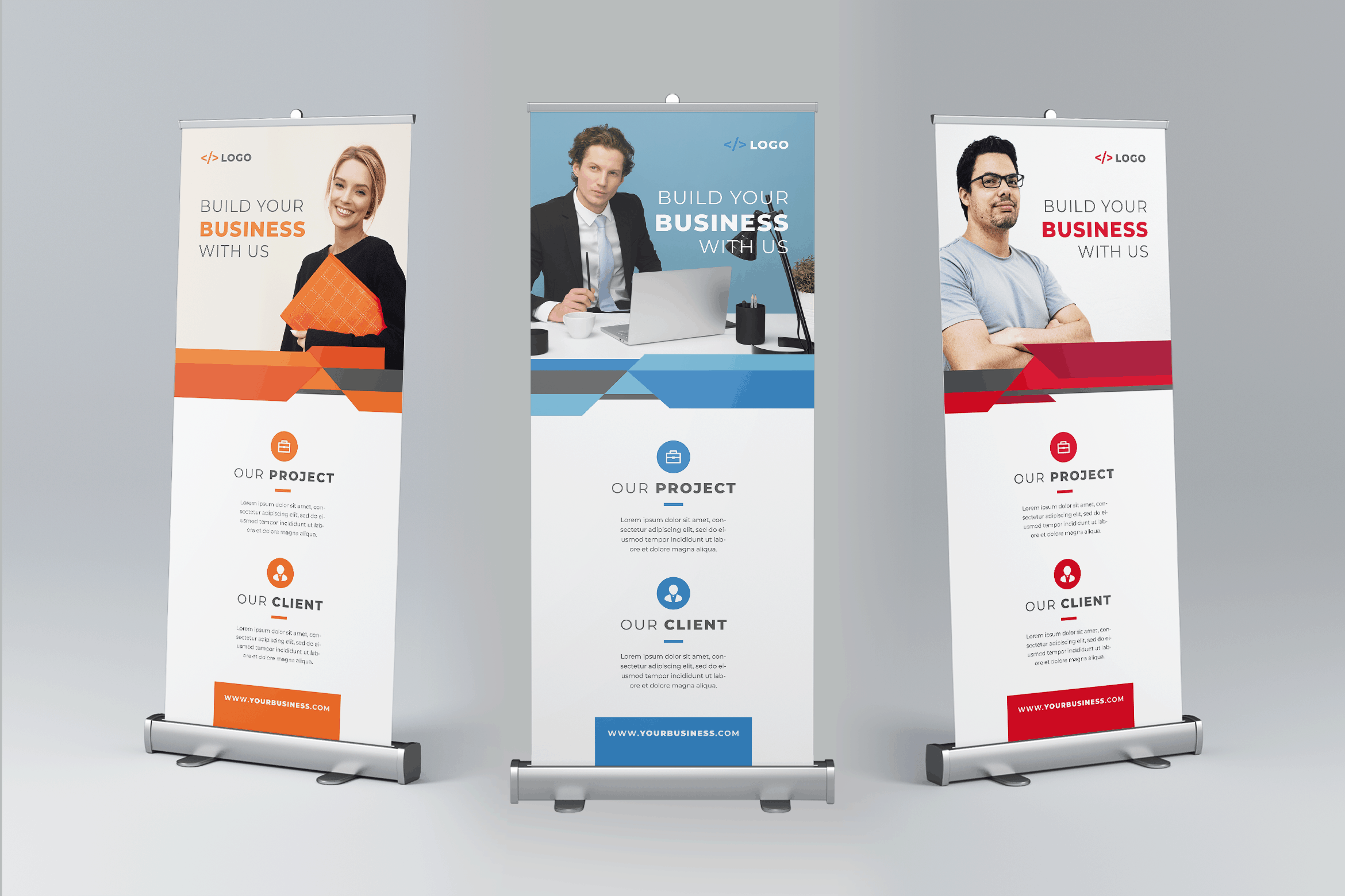 Roll Up Banner - Business Project