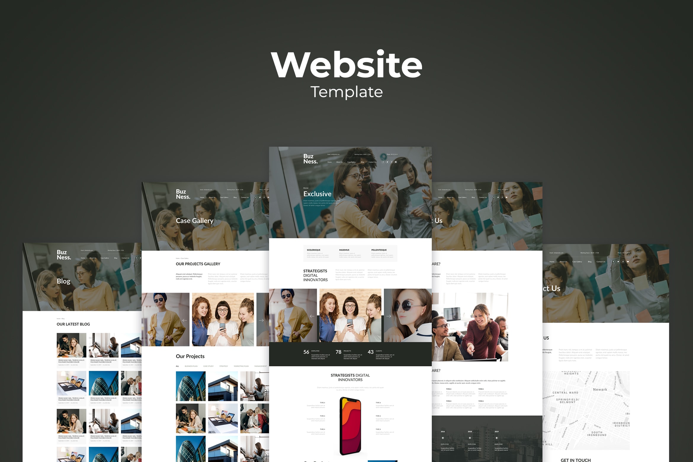 Website Template - Digital Strategist