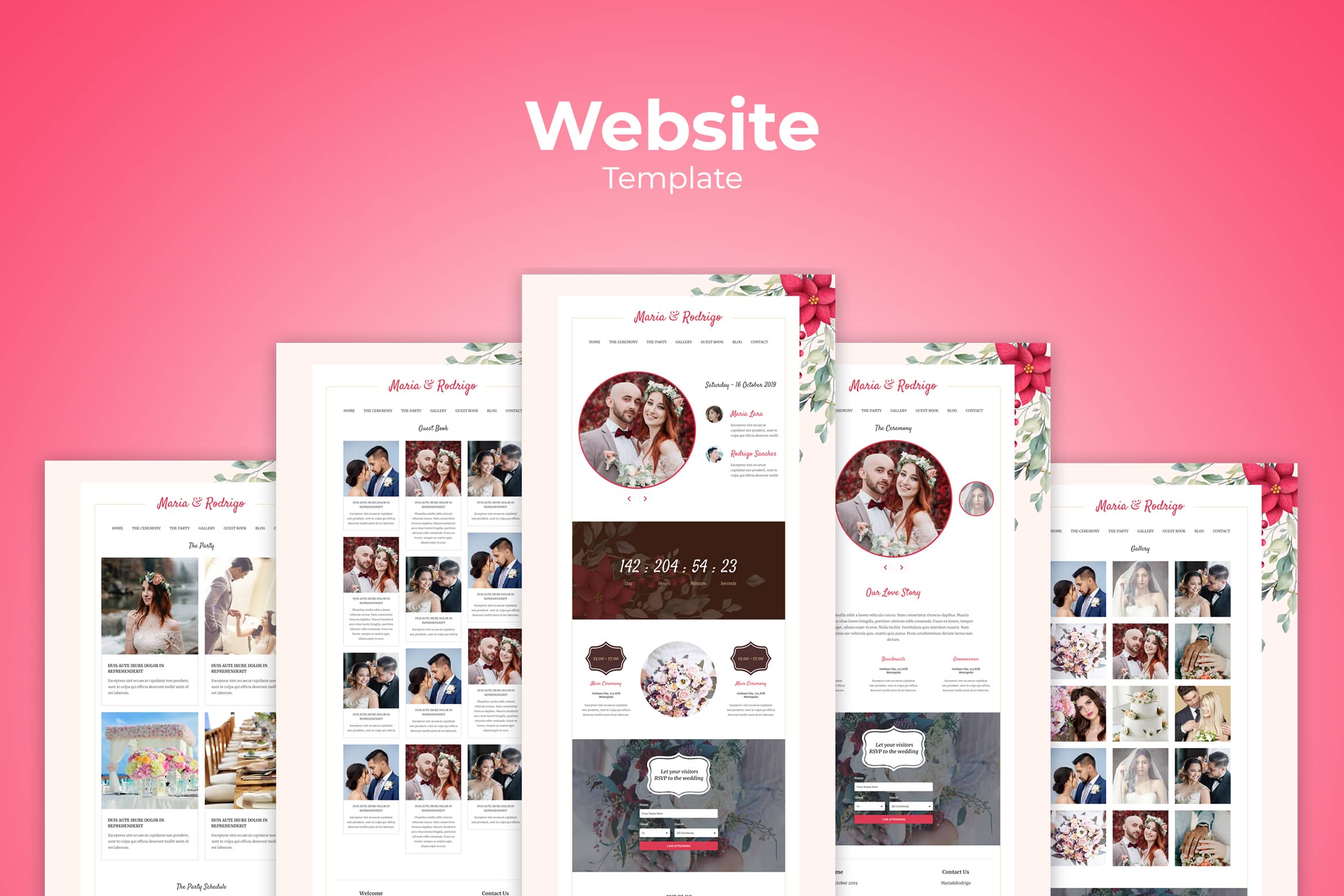 website design template