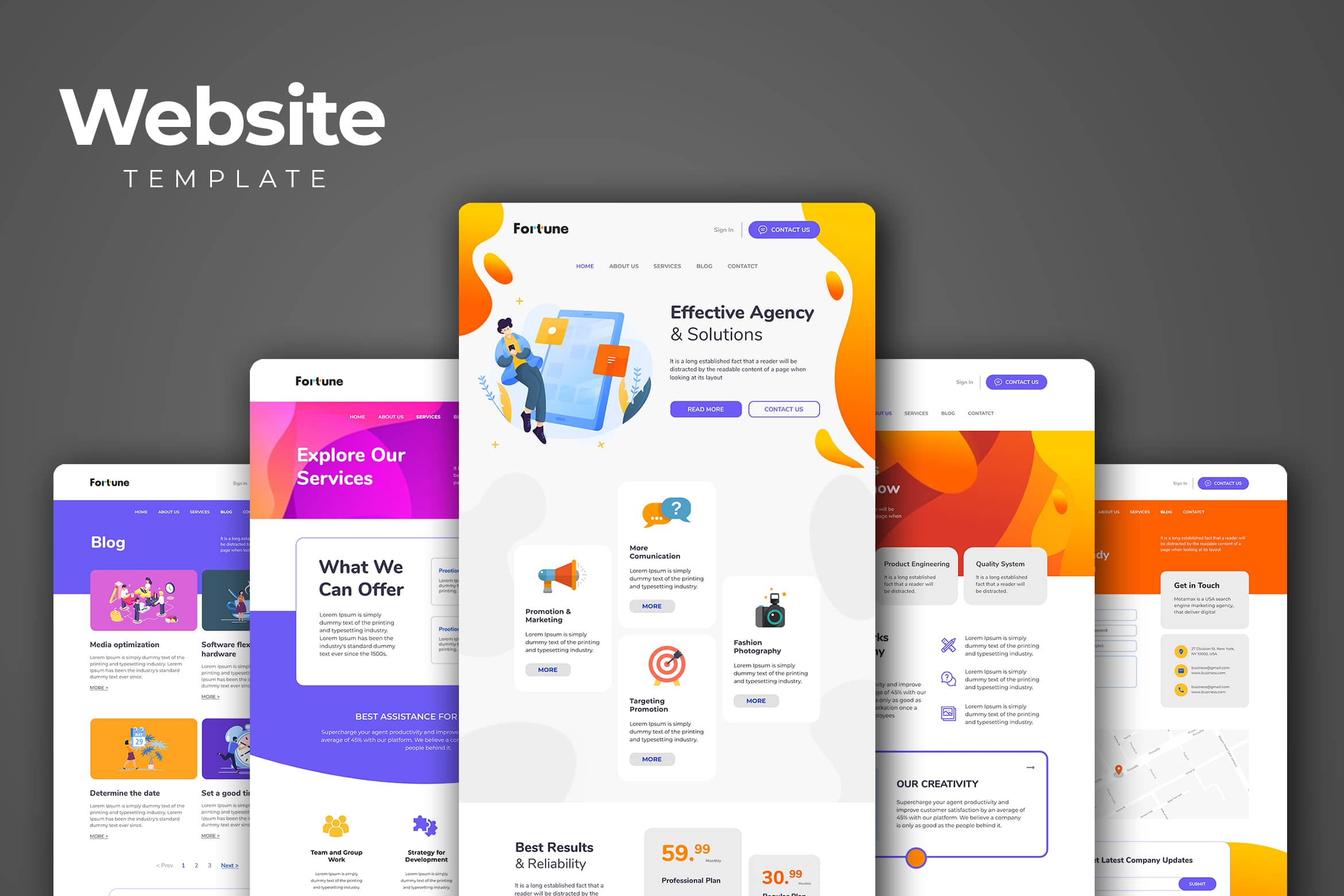 Website Templates Design