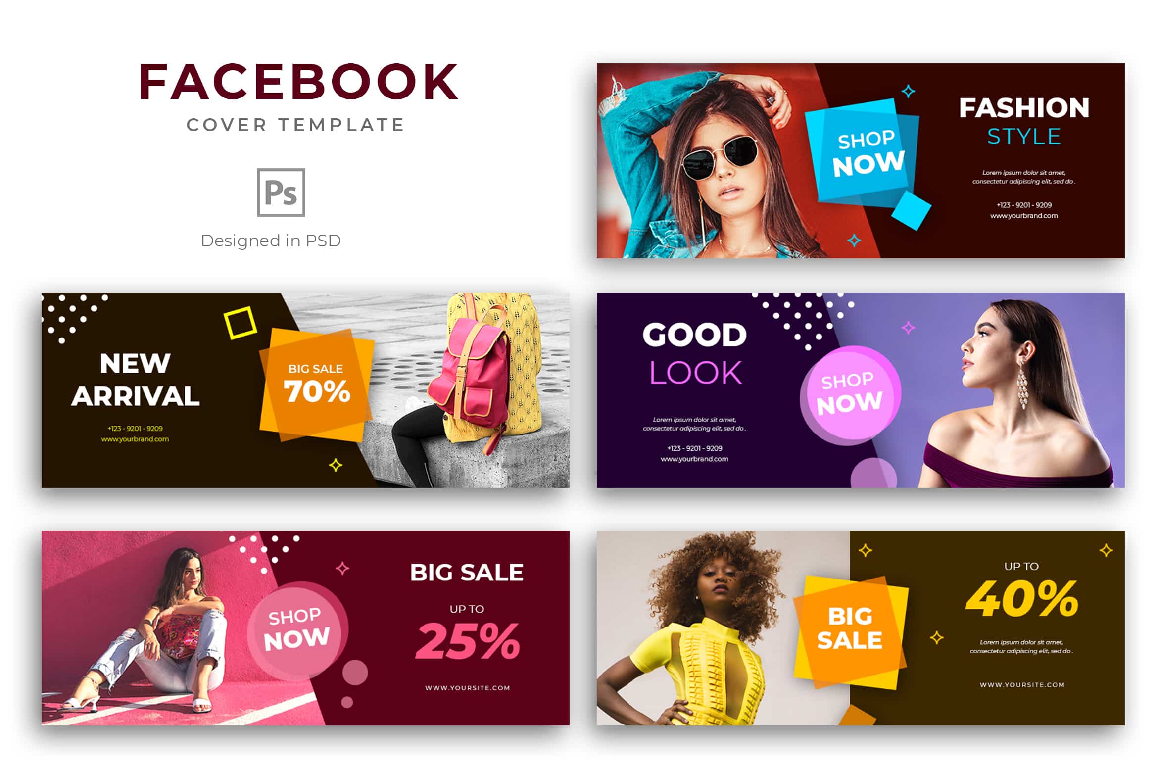 20 Best Facebook Cover for Fashion - UI Creative