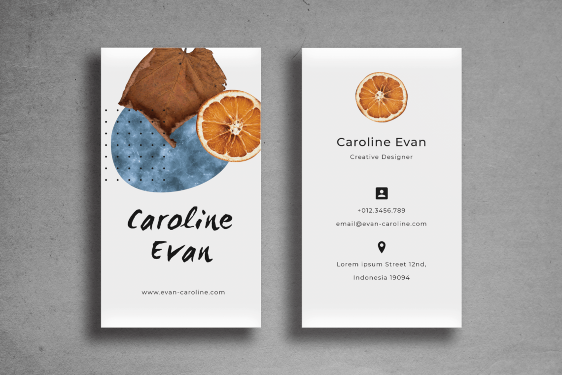 Business Card - Gray Template