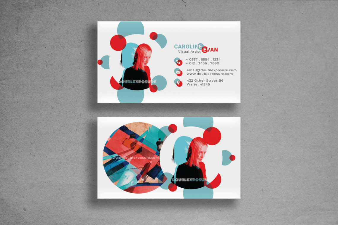 Business Card - Colour Exposure Template