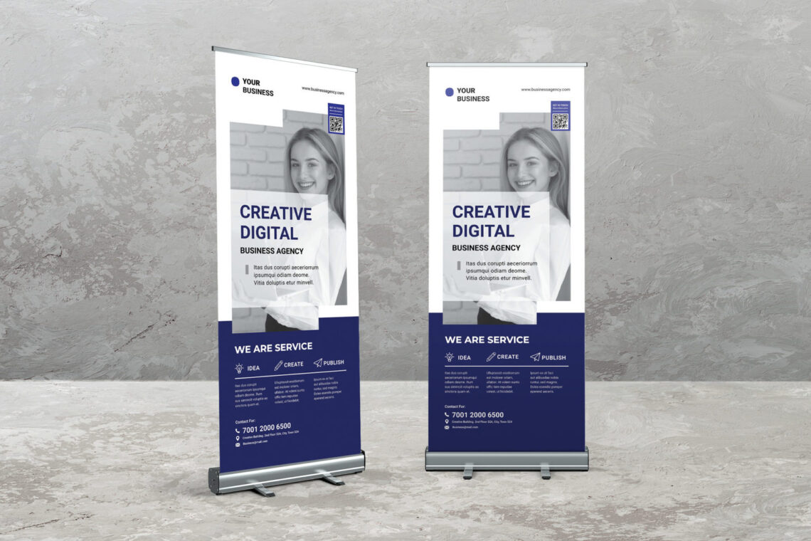 Roll Up Banner - Professional Creative