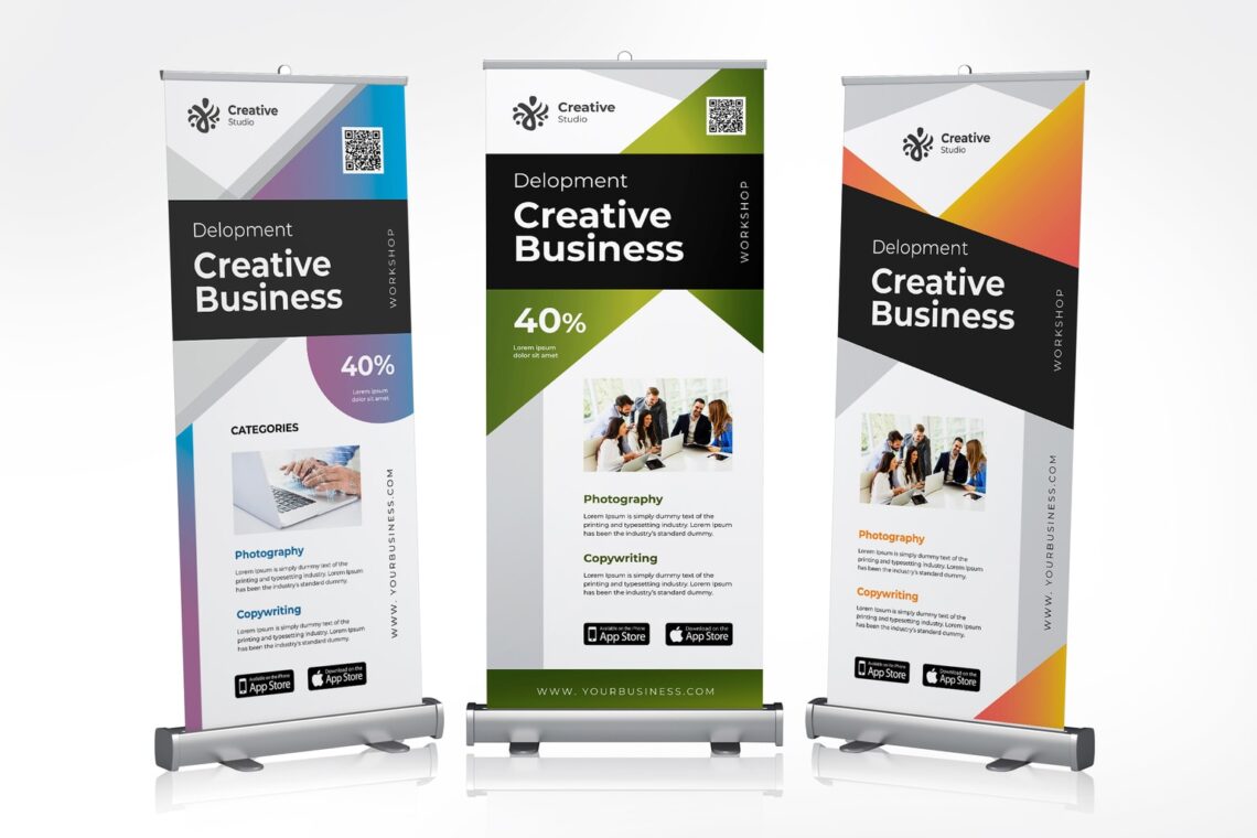 roll up banner creative business