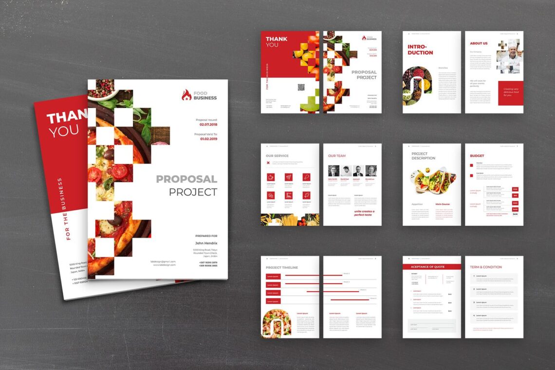 Proposal - Food Business Planner