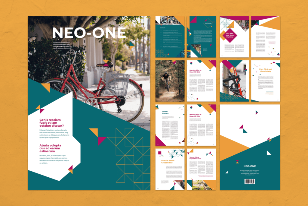 Magazine Template – Bike Adventure