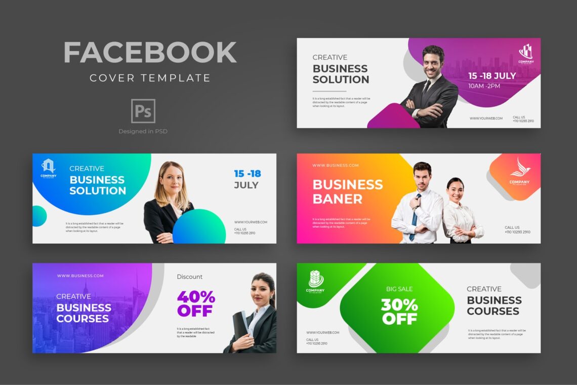 facebook layout template