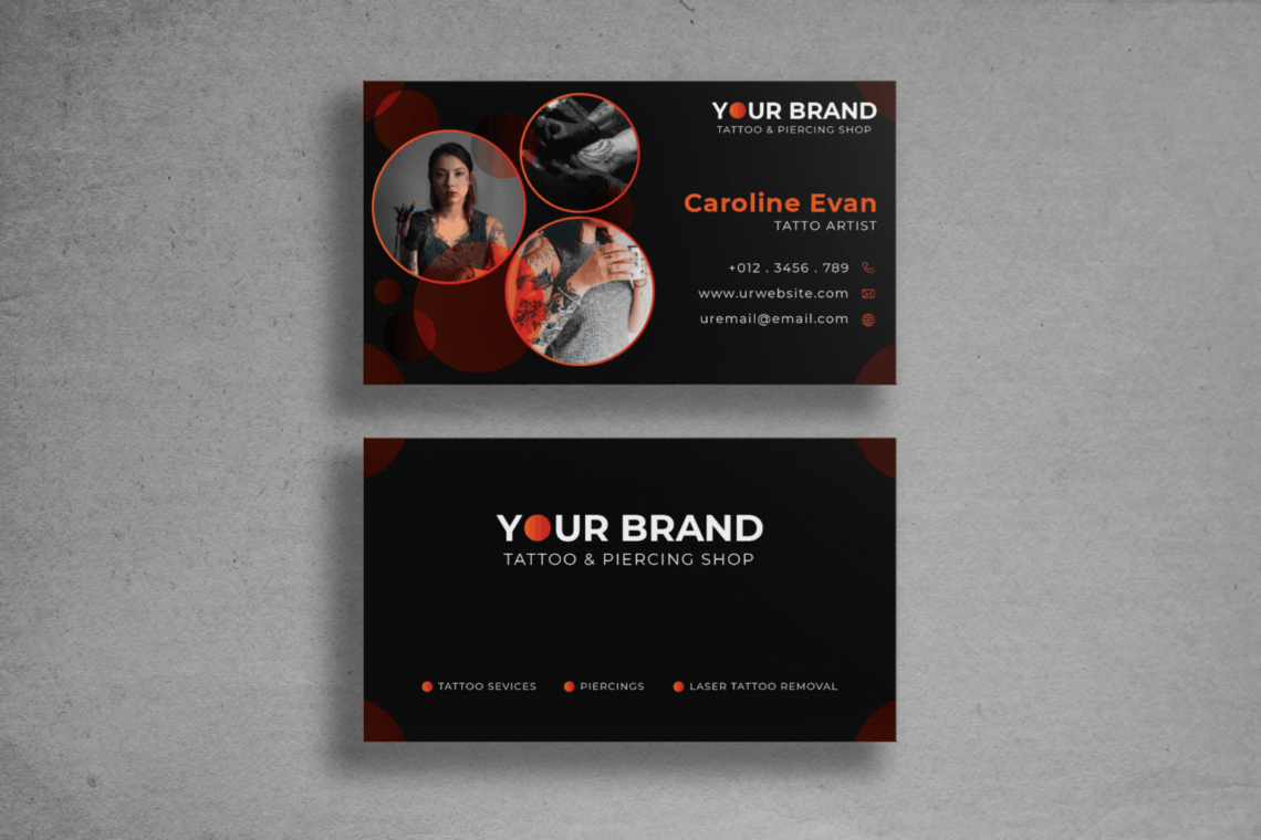 Business Card – Tattoo Artist Brand