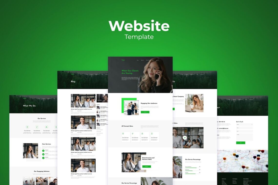 Website Template – Smart Business Solution