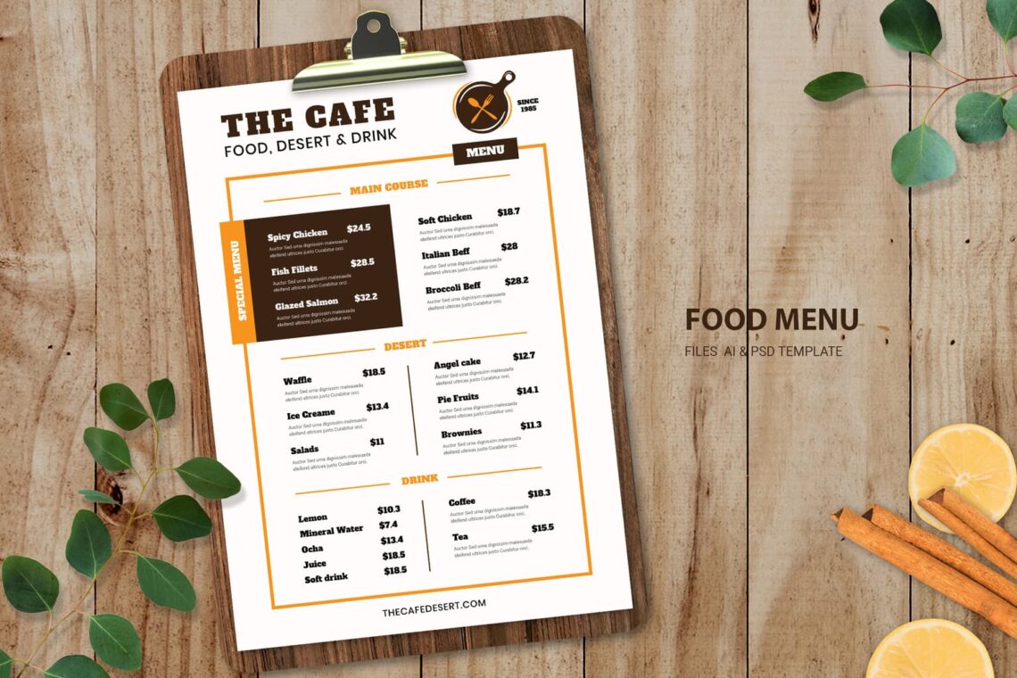 Cafe Menu Best Shop | clc.cet.edu