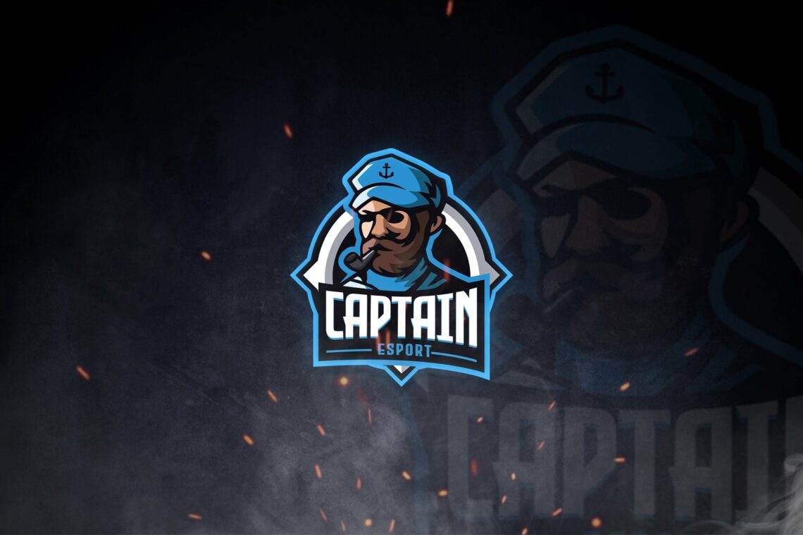 esport logo conqueror captain