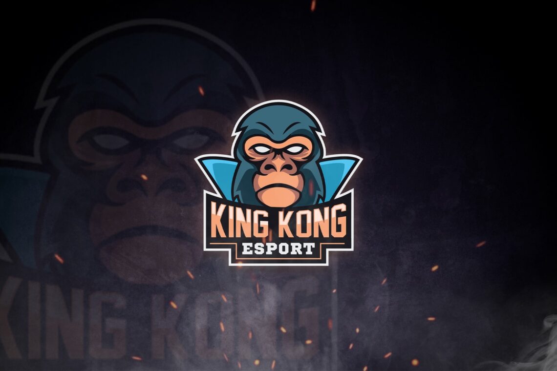 esport logo the kingkong