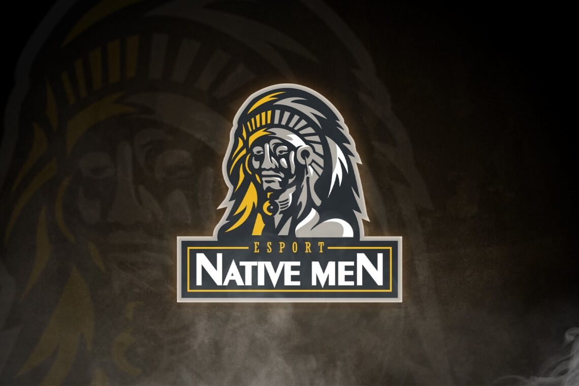 esport logo native men