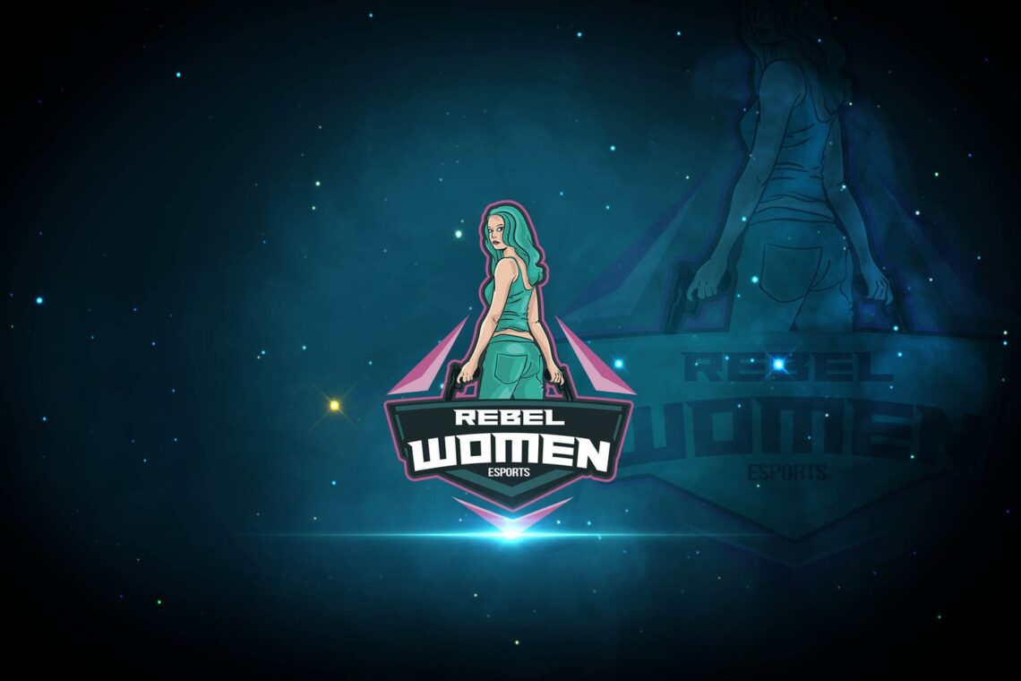 esport logo rebel women