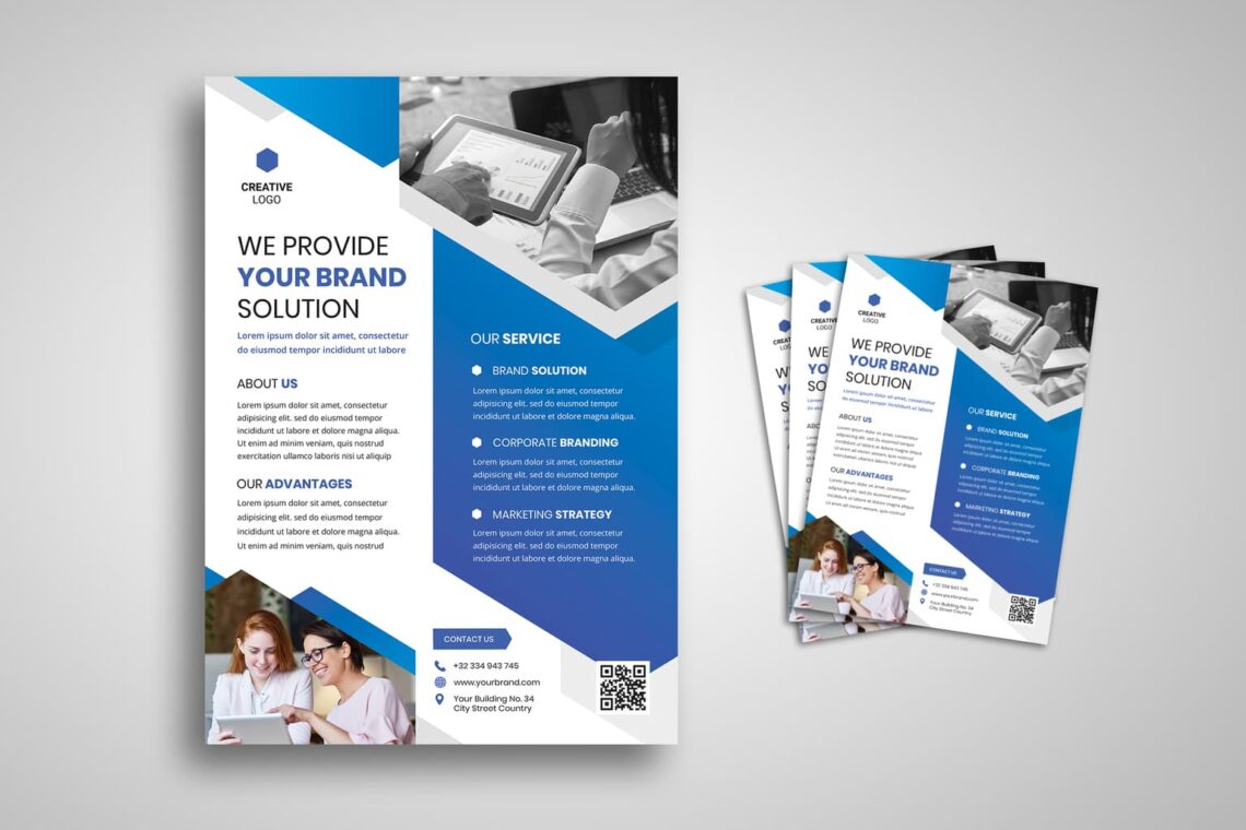 marketing strategy flyer