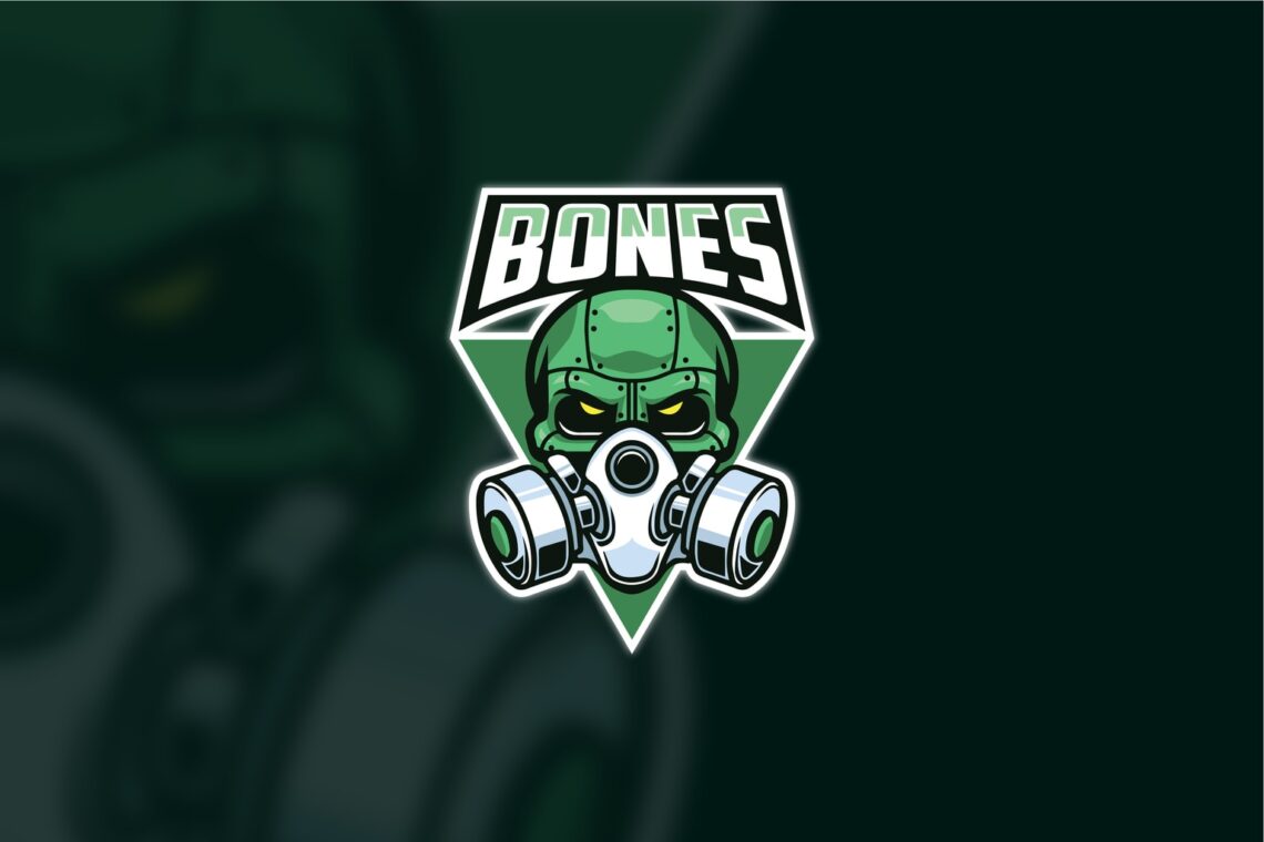 esport logo bone protector