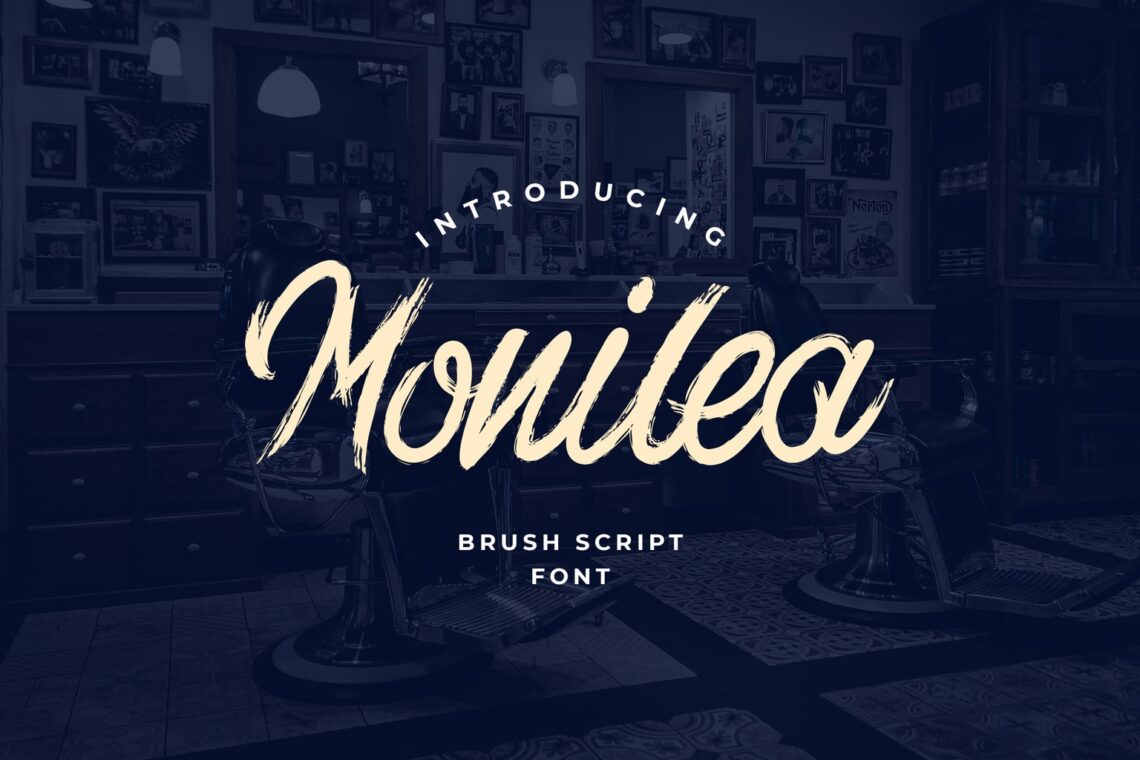 fonts monilea brush