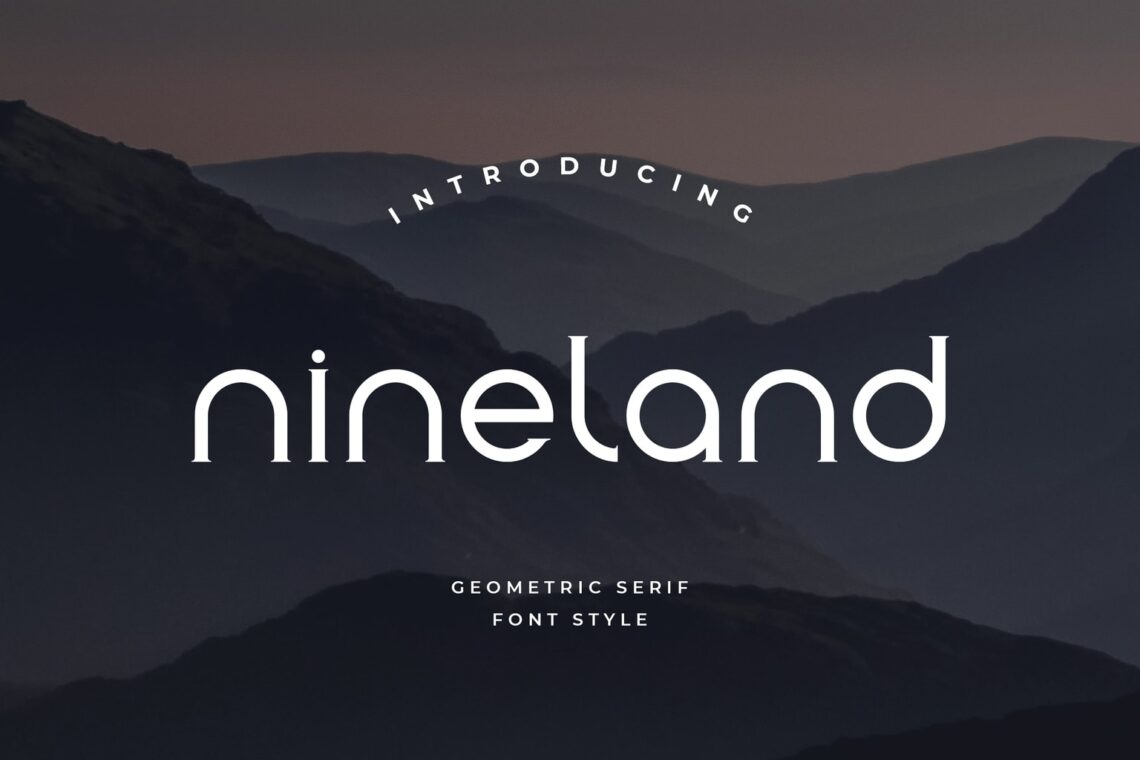 fonts nineland serif