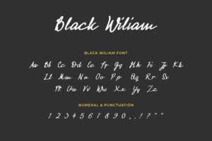 fonts black wiliam modern script 2