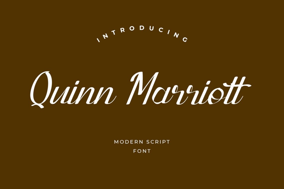 fonts quinn marriott