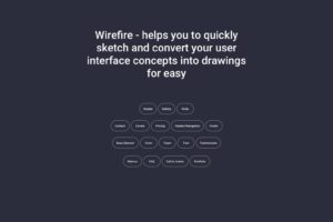 wirefire wireframe web design kit 2