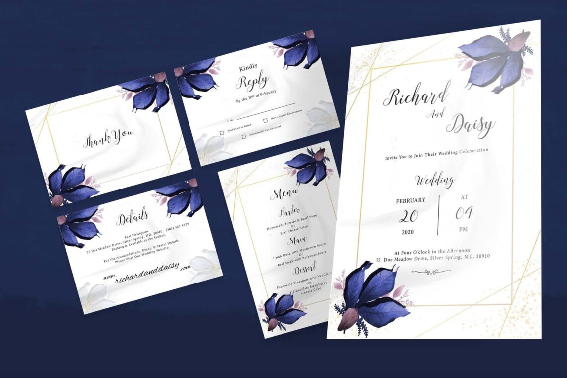 wedding invitation template