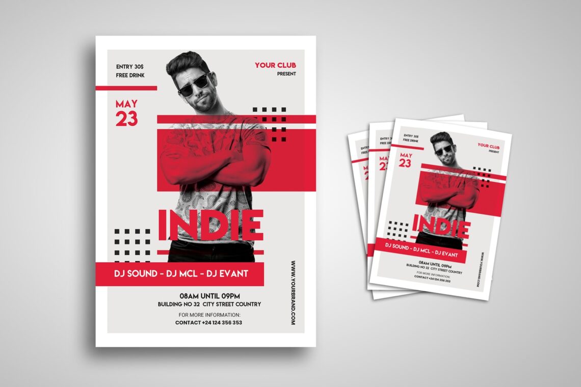 music flyer templates