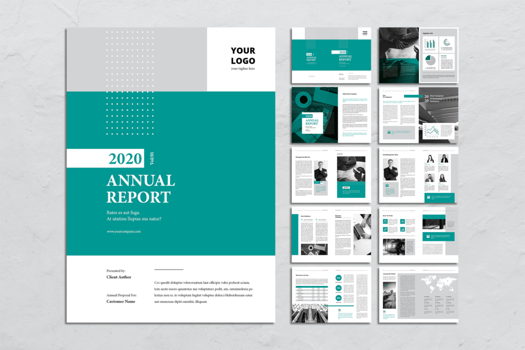 20 Best Annual Report Templates UI Creative
