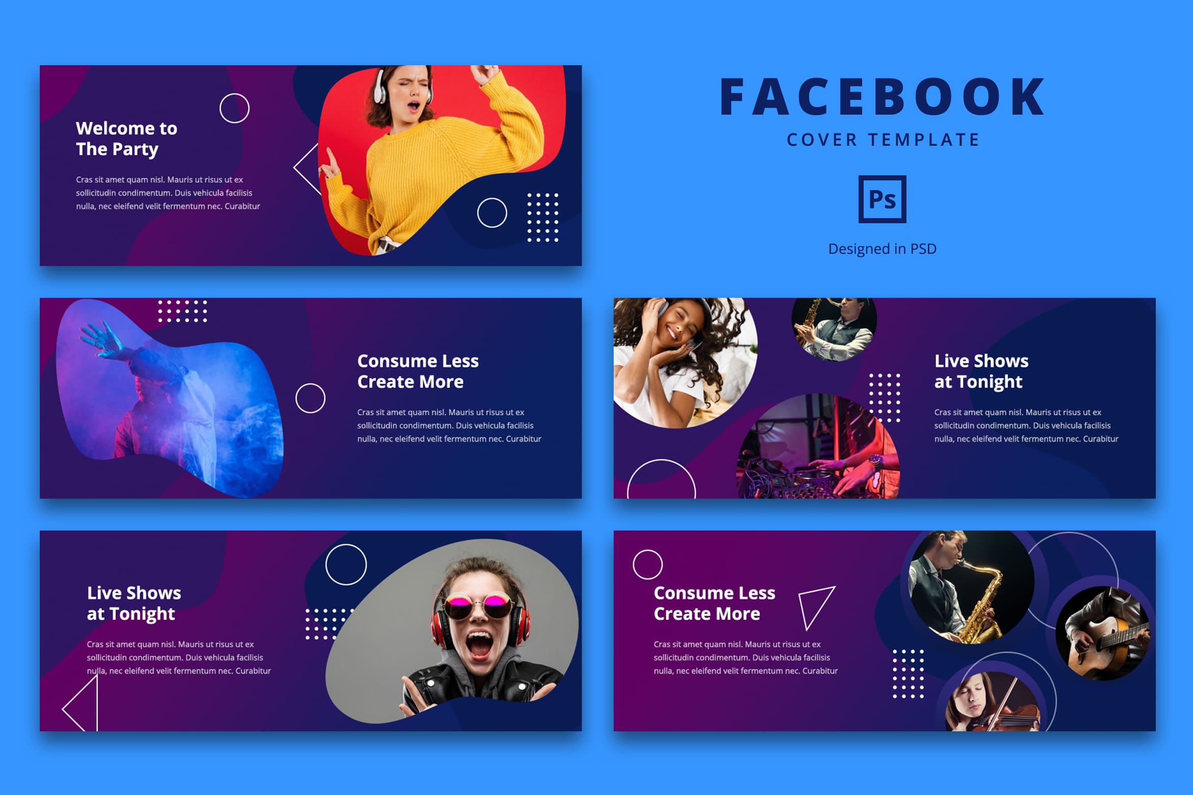 Facebook Cover Template