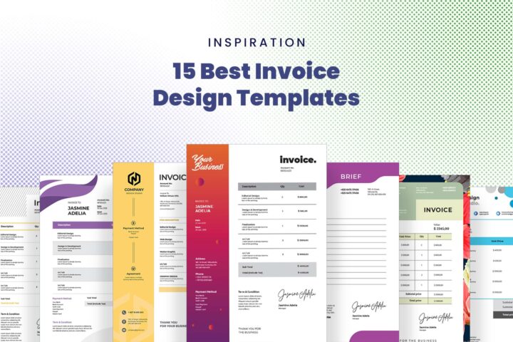 15 Best Invoice Design Templates - UI Creative