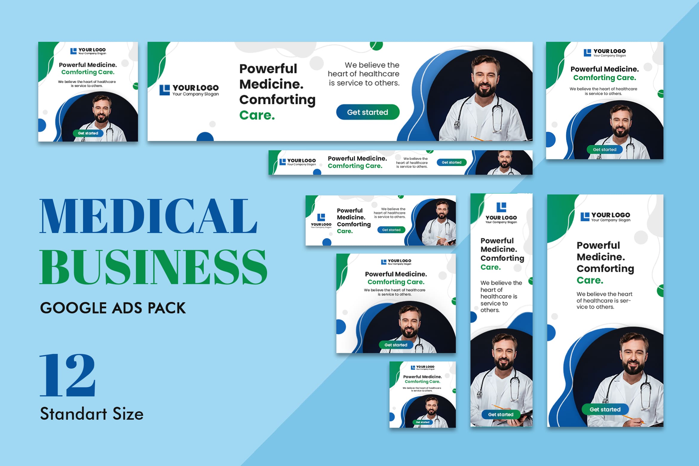 Google Ads Web Banner – Medical Business