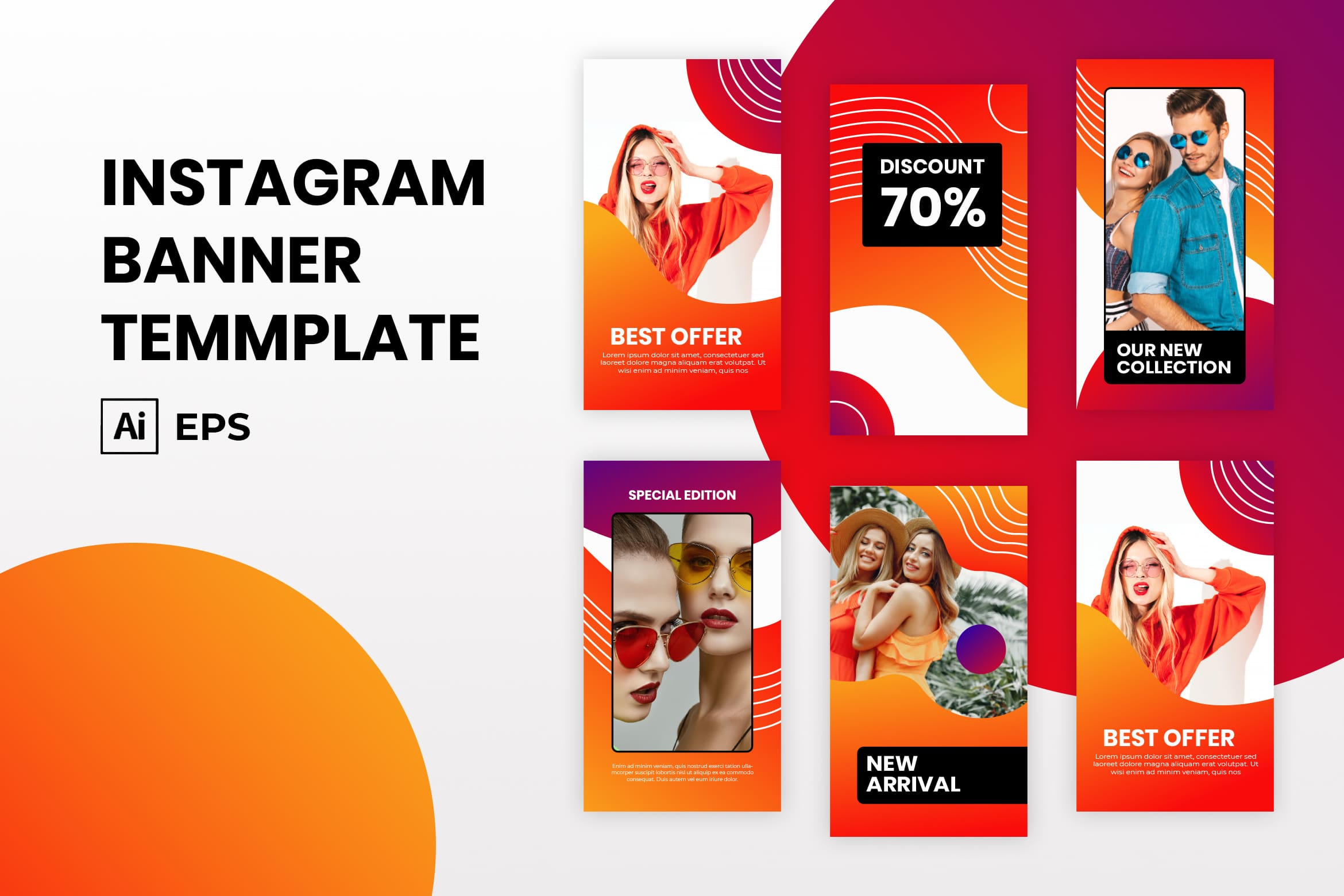 Instagram Stories Template