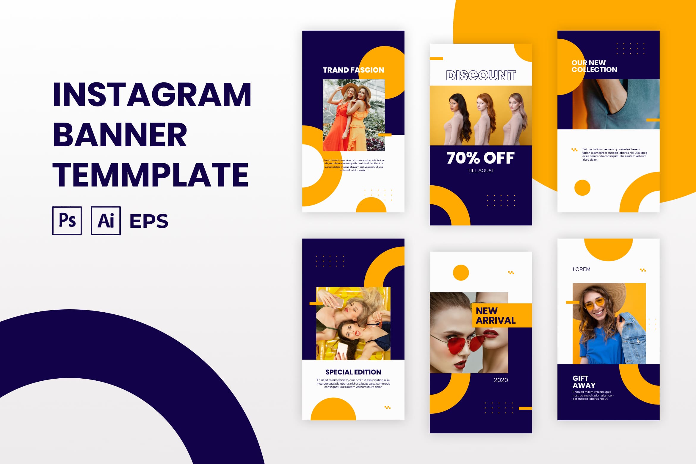 Instagram Stories Template