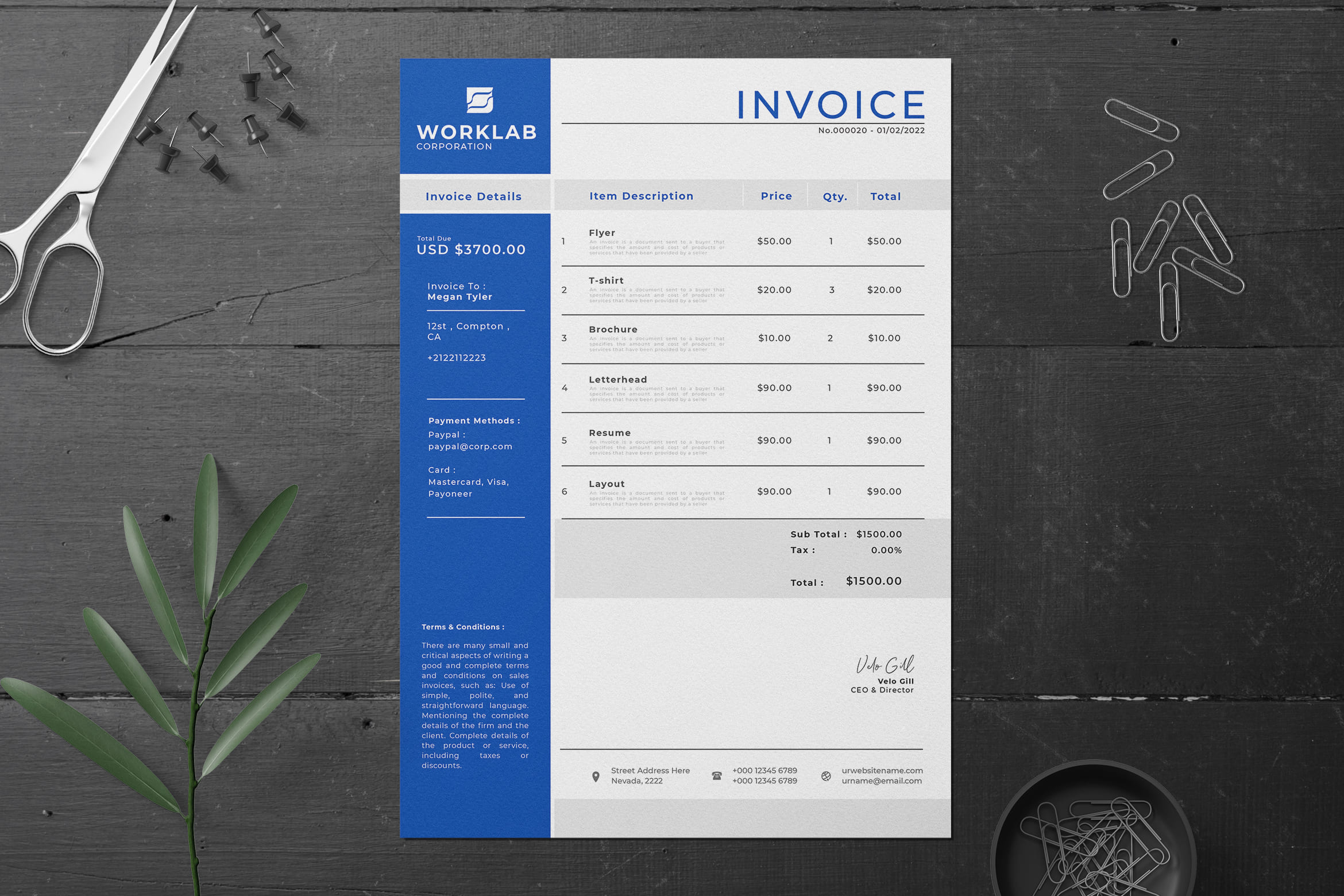 Invoice Template