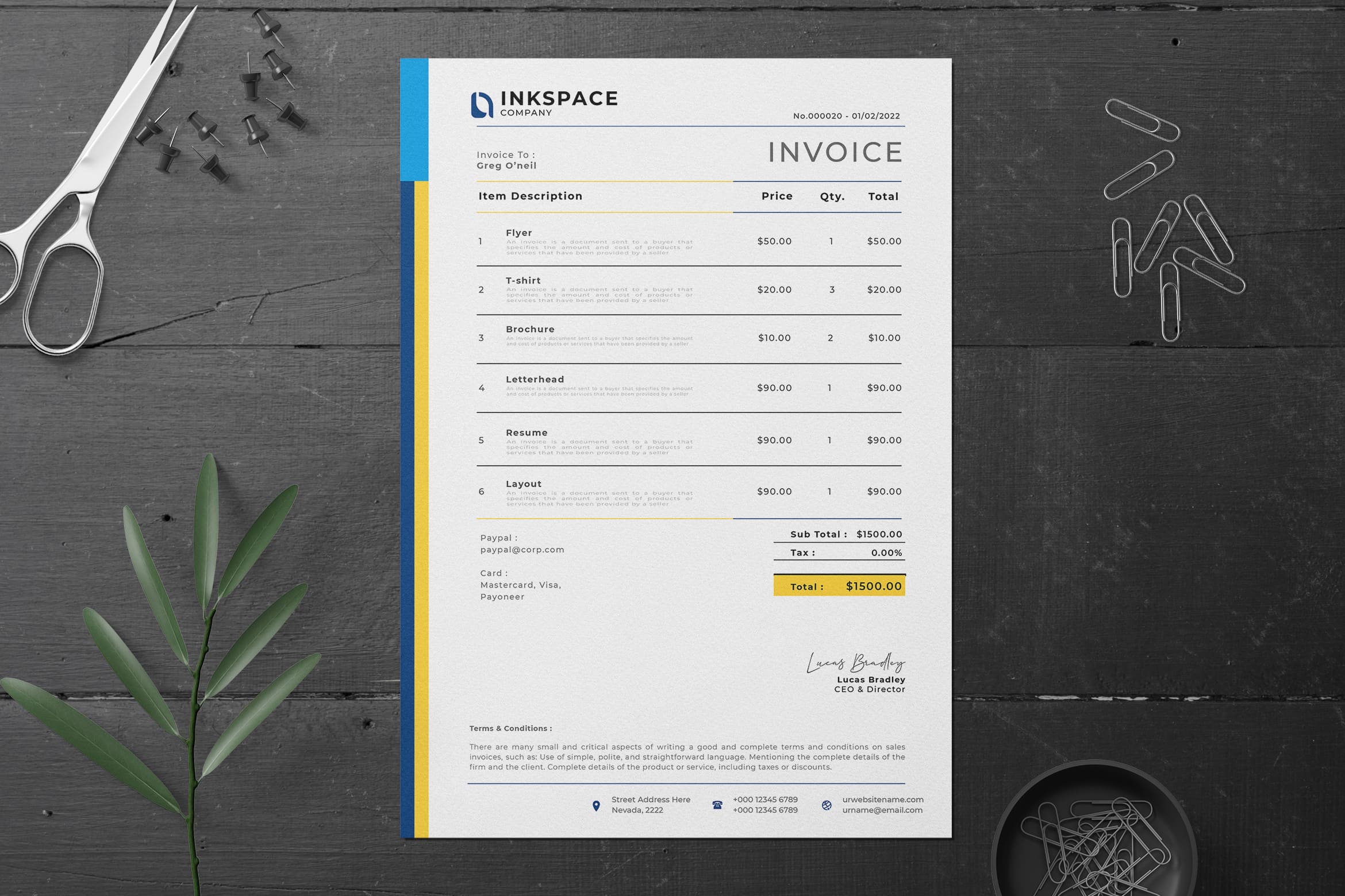 Invoice Template