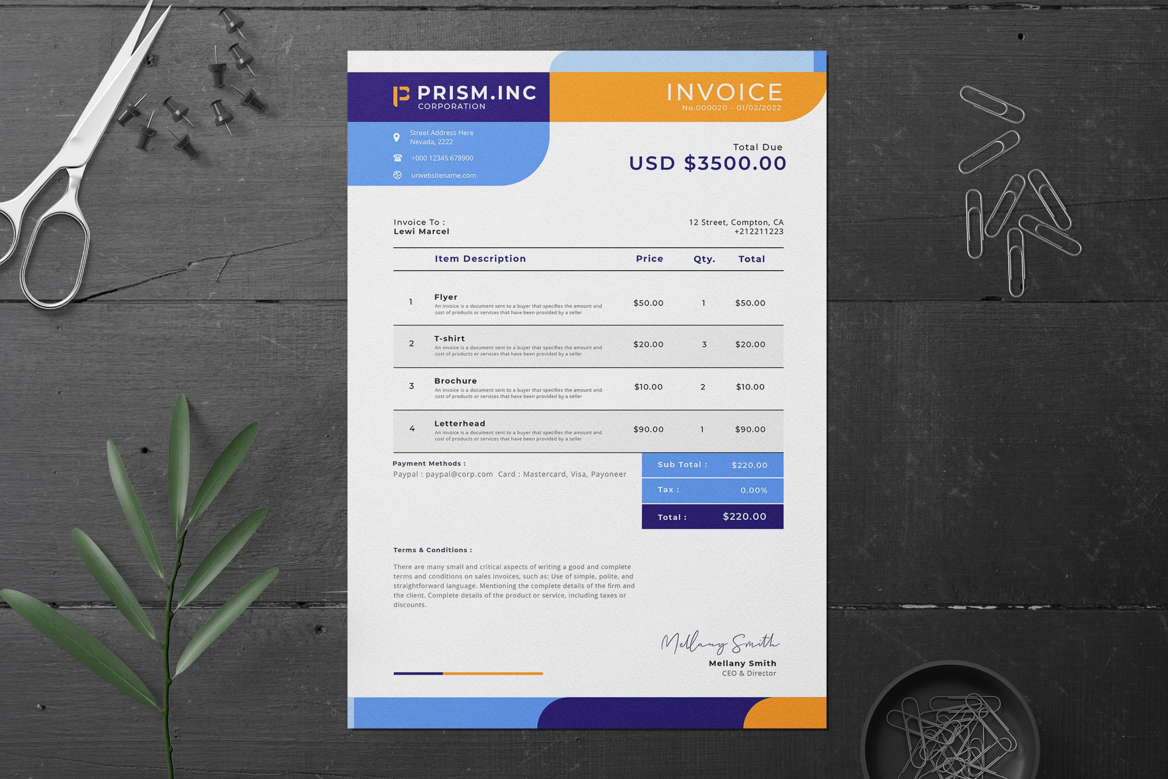 Invoice Template