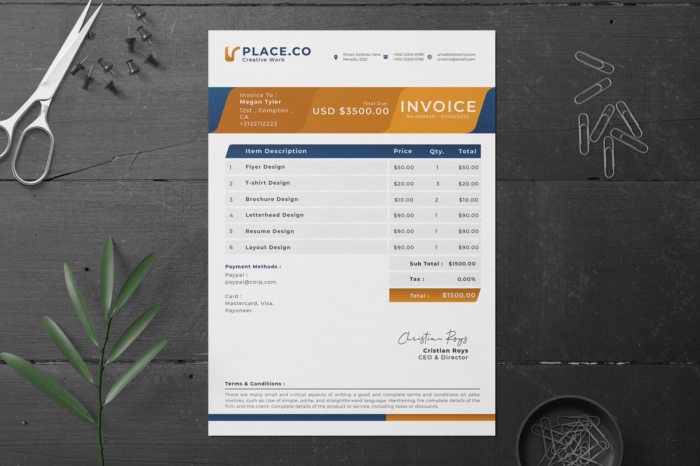 Invoice Template