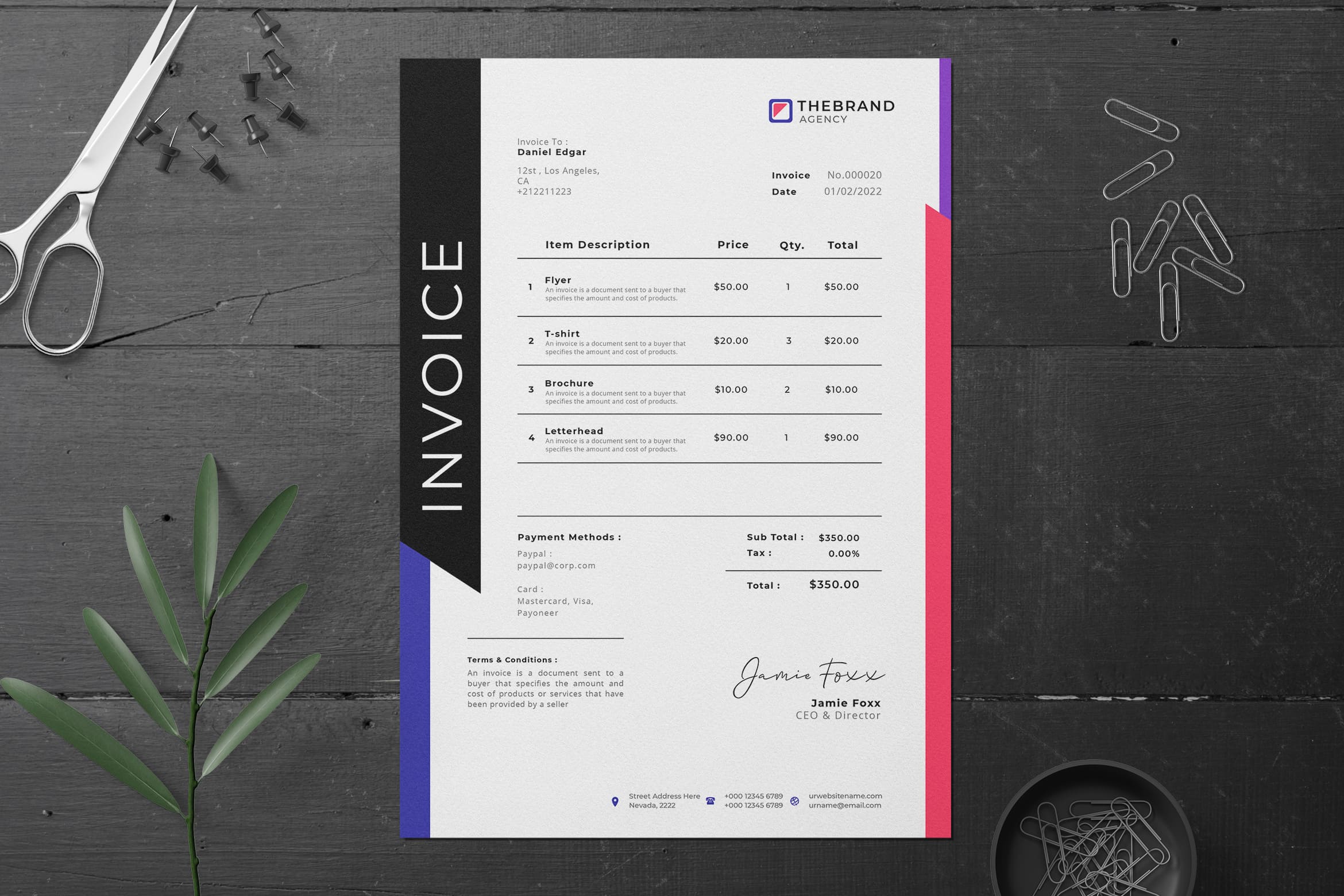 invoice templates