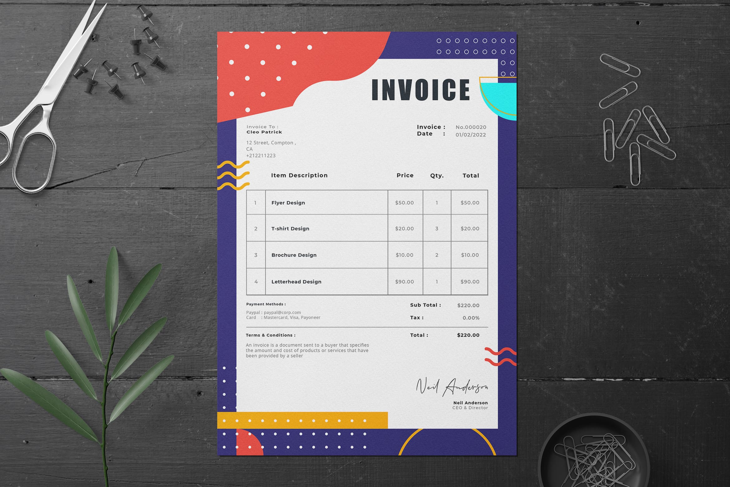 Invoice Template