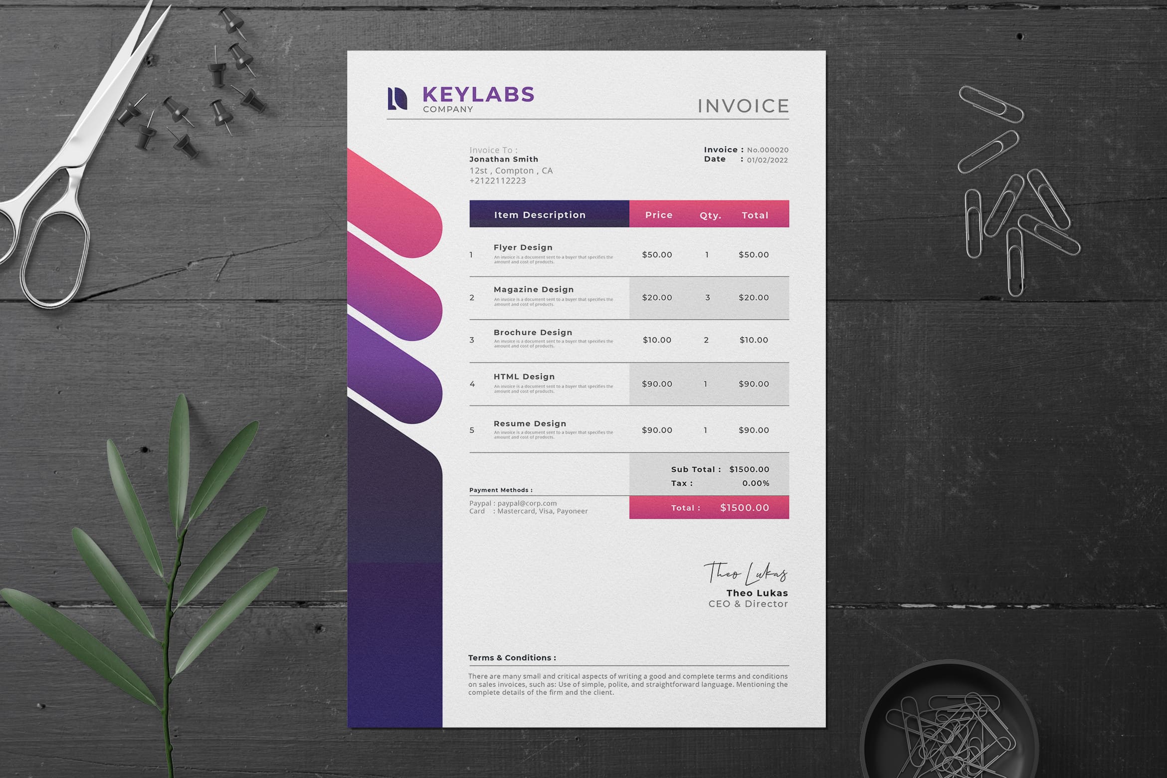 Invoice Template