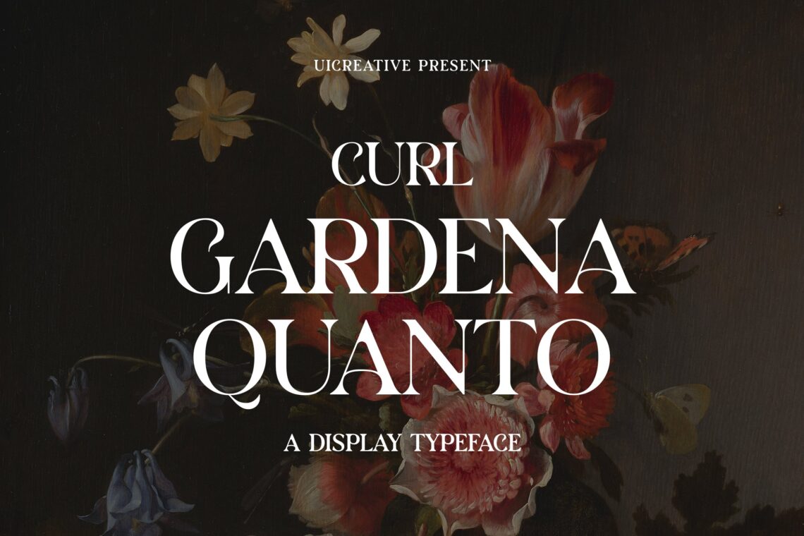 Gardena Quanto Serif Display Font Family